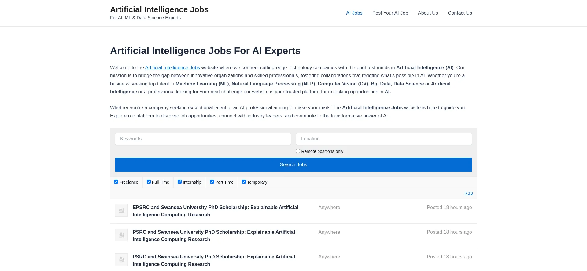 artificialintelligencejobs.net