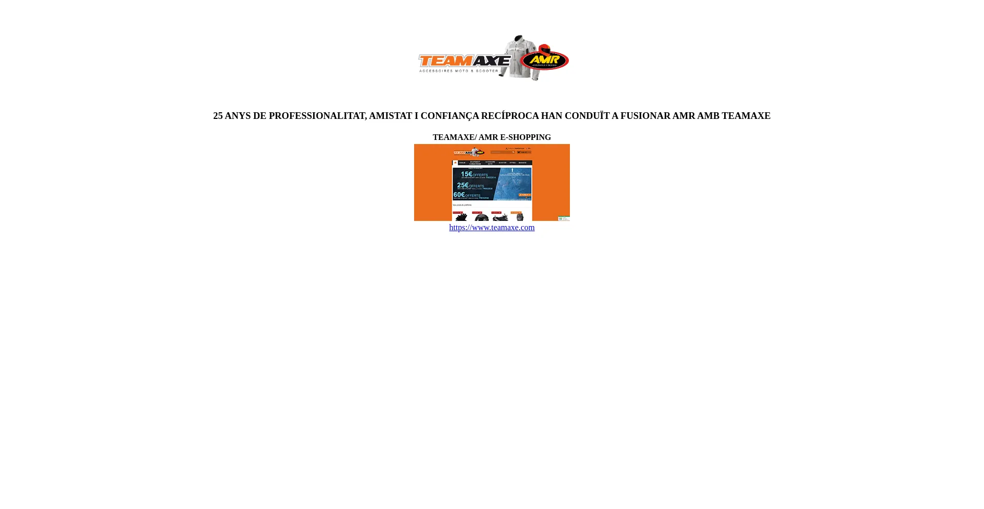 Screenshot of automotoracing.com homepage