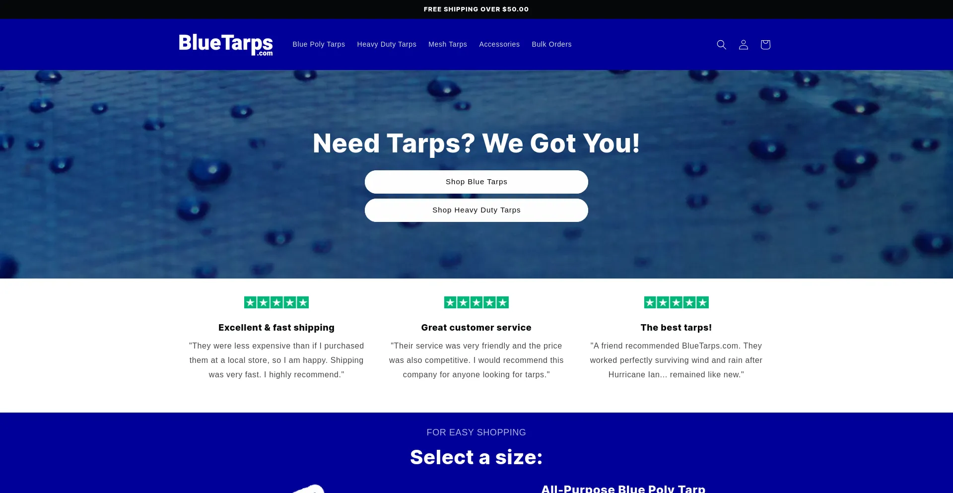 bluetarps.com