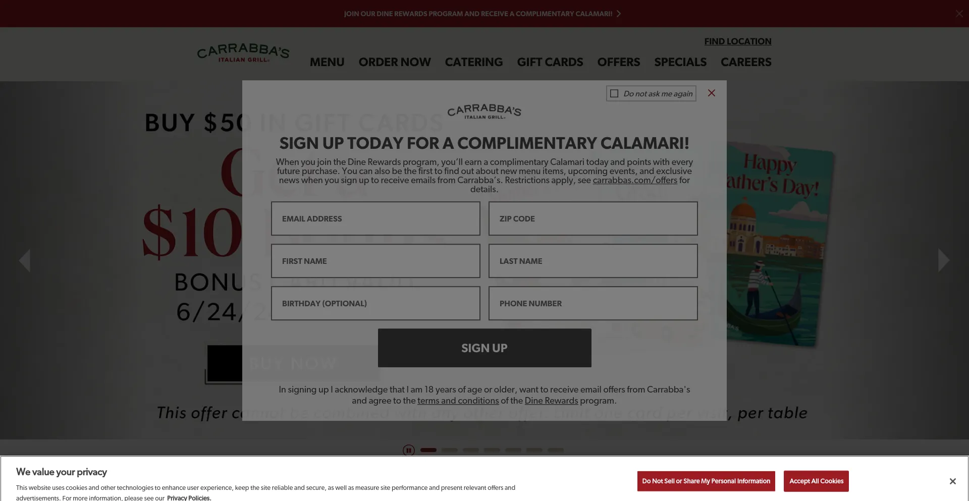 carrabbas.com