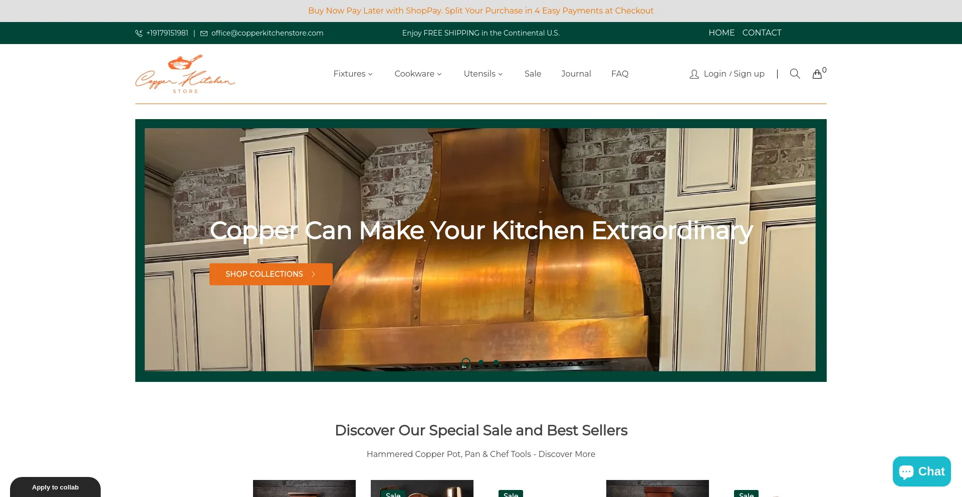 copperkitchenstore.com