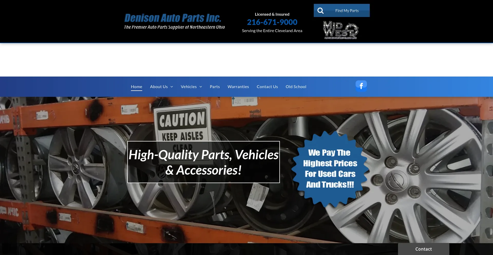 denisonautopartsoh.com