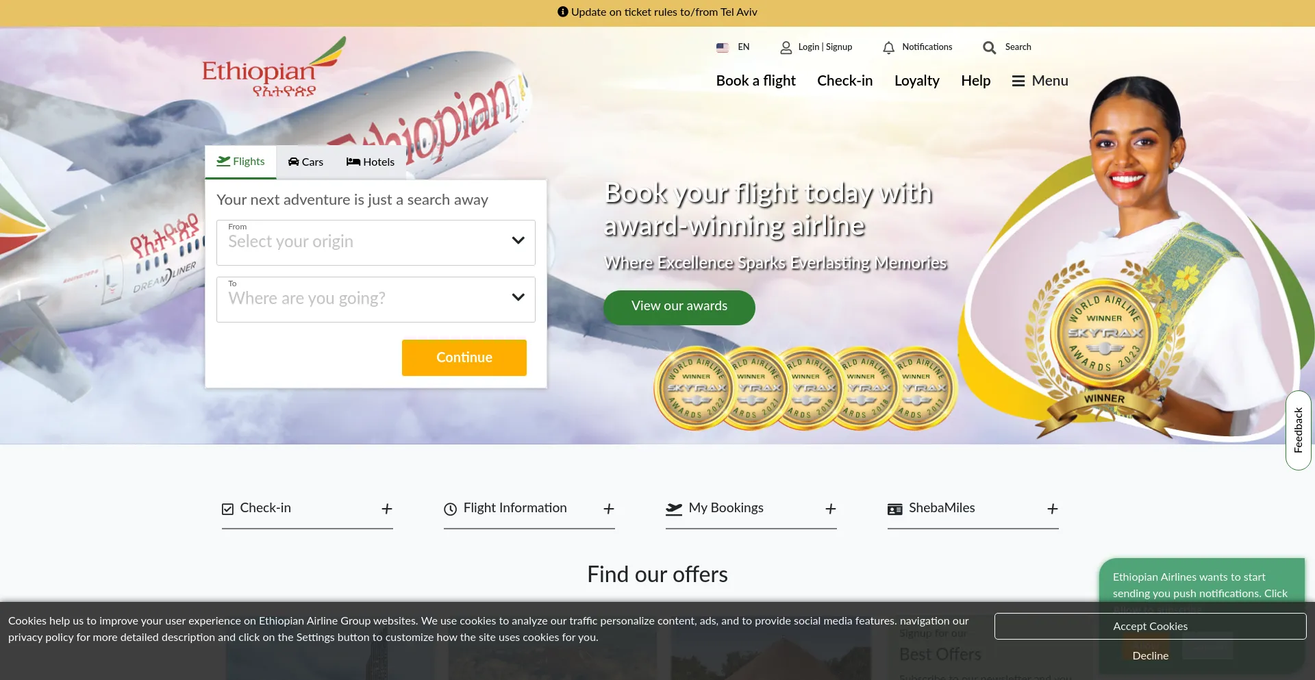 ethiopianairlines.com