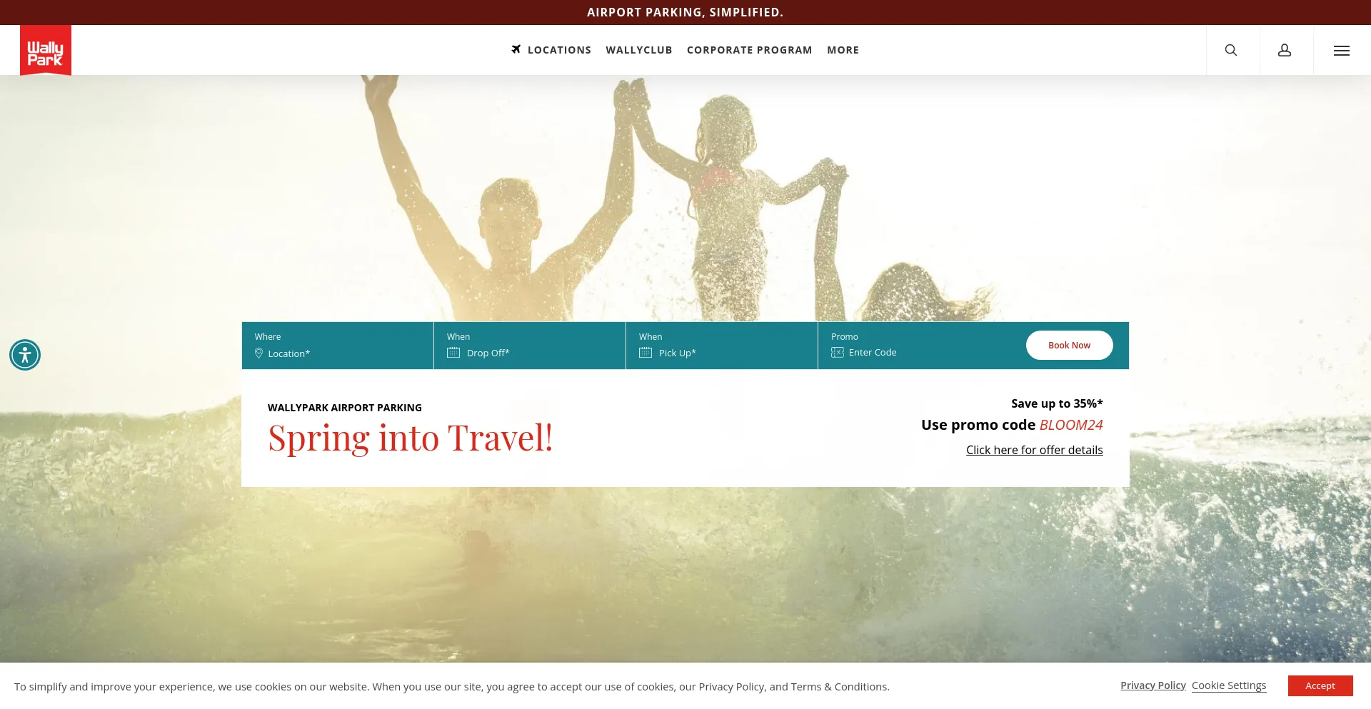 Screenshot of fasttrack.com homepage