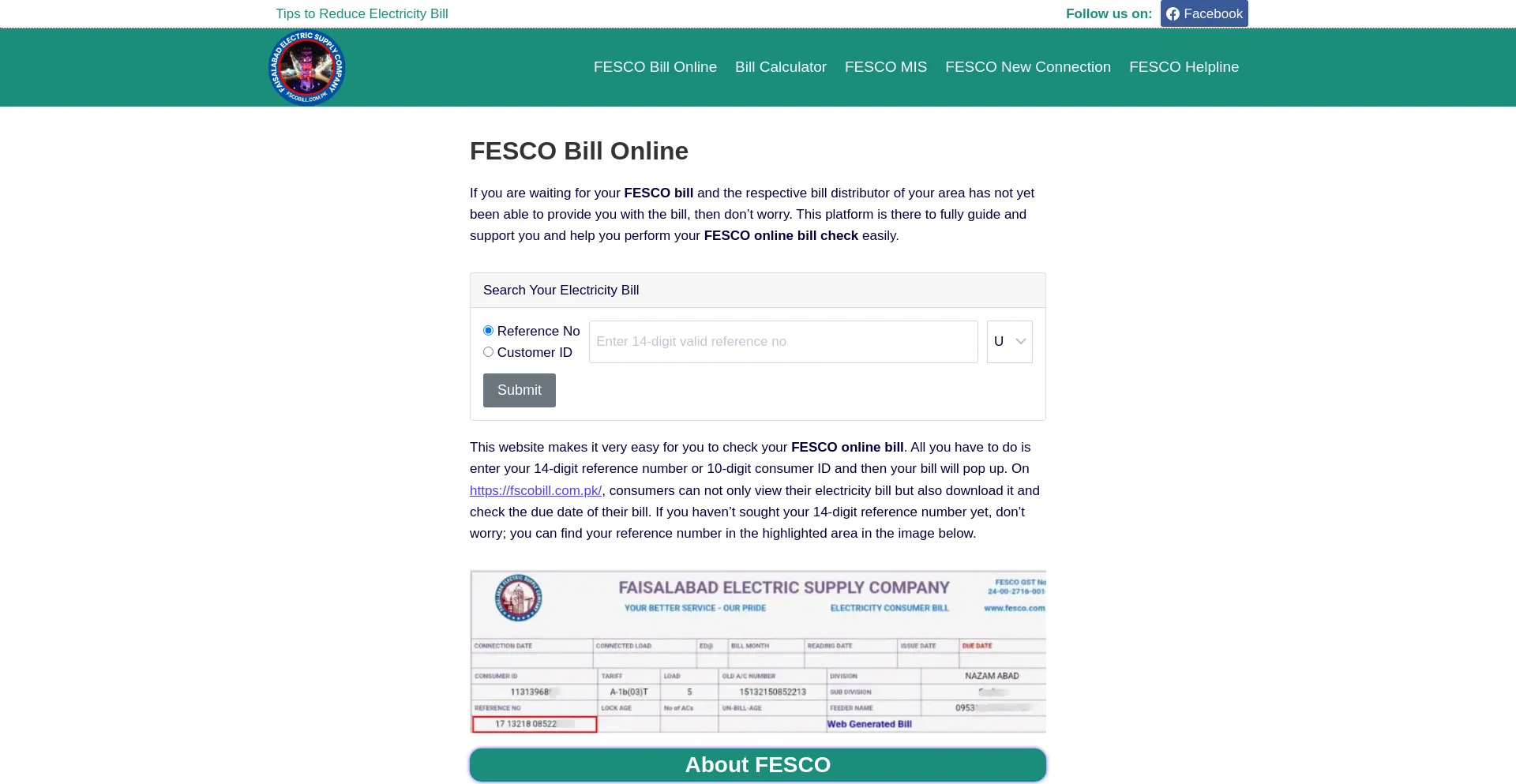 fscobill.com.pk