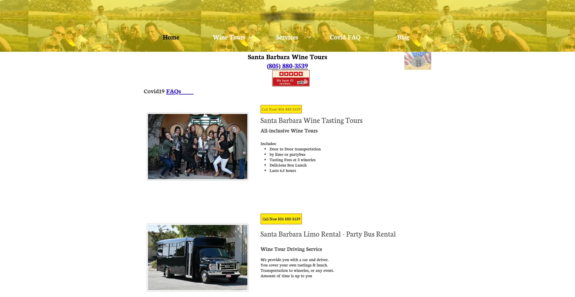 Screenshot of goldenroostersb.com homepage