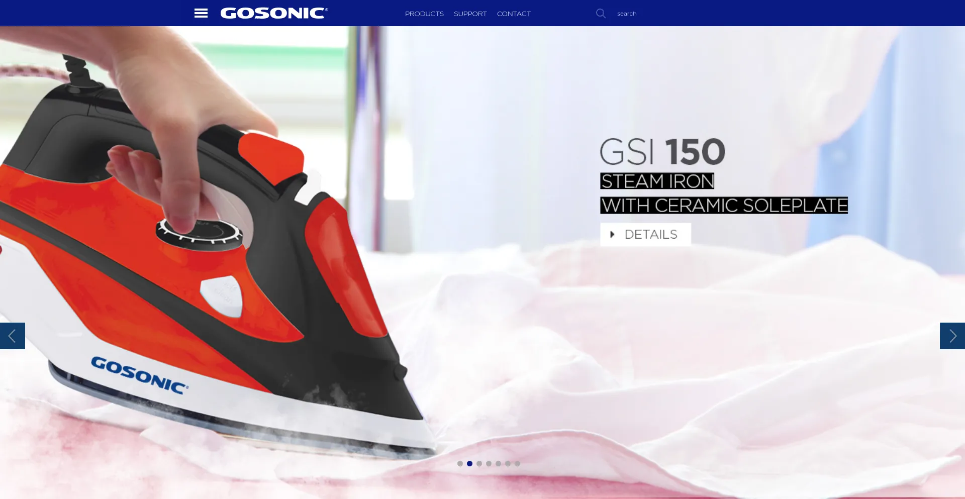 Screenshot of gosonic.com.tr homepage