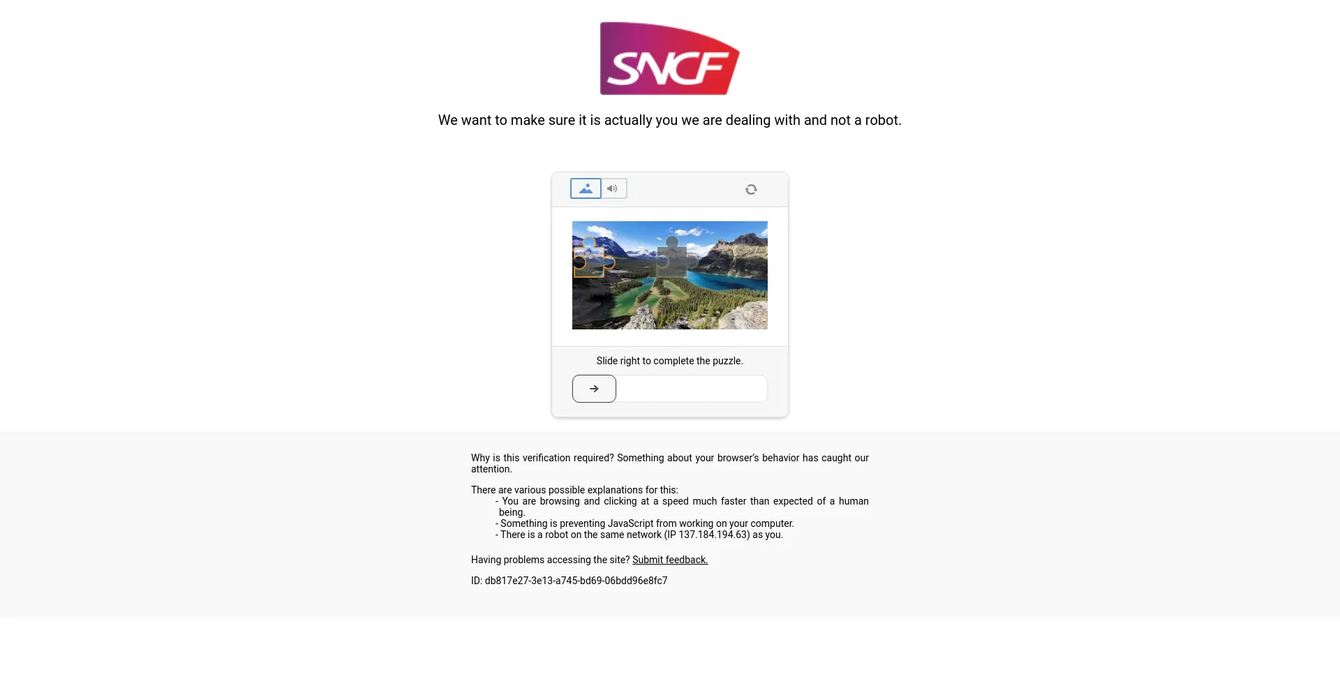 Screenshot of groupe-sncf.com homepage