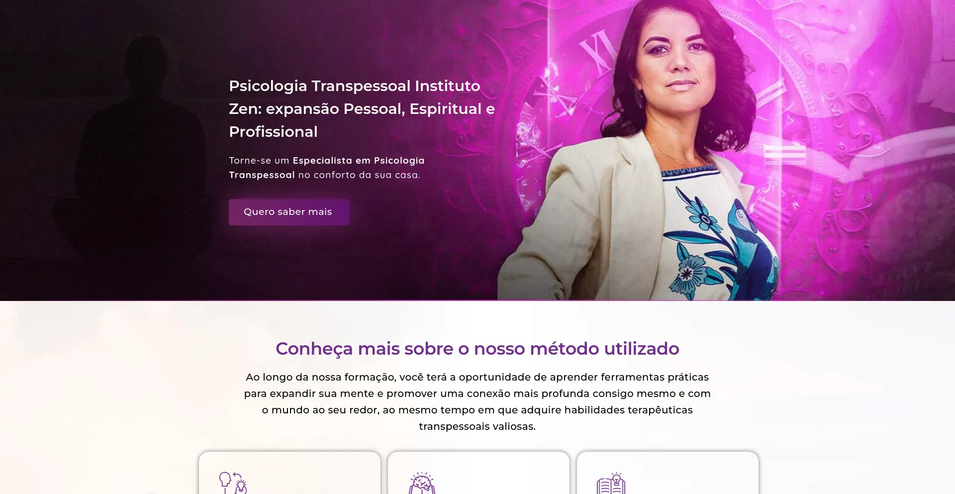 Screenshot of izen.com.br homepage