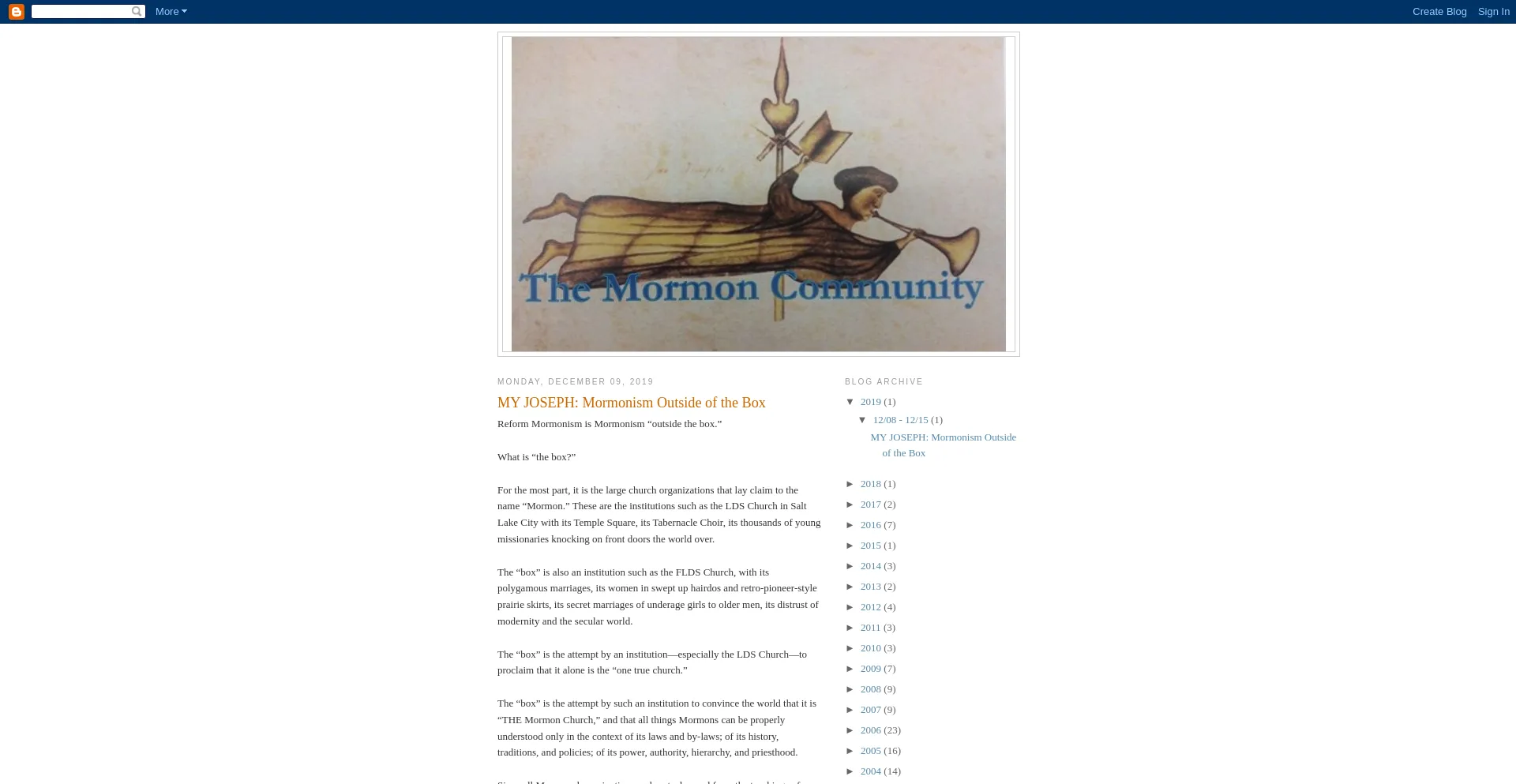 Screenshot of refmogospeldoctrine.blogspot.com homepage