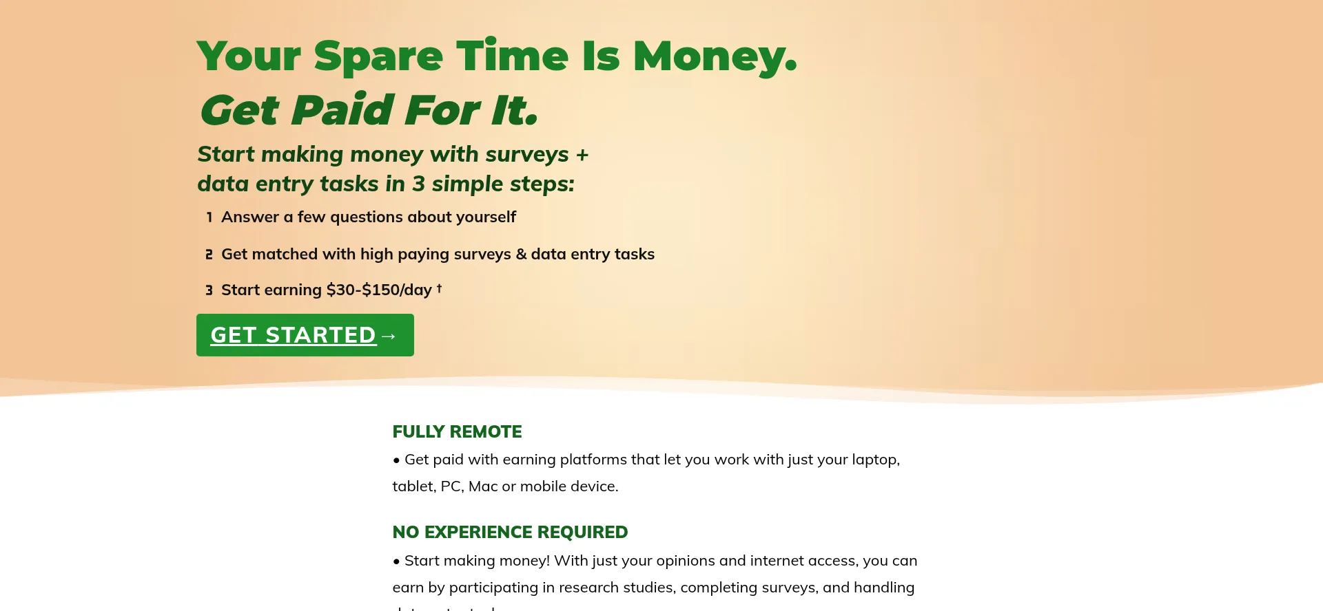 Screenshot of remotejobsnearme.com homepage