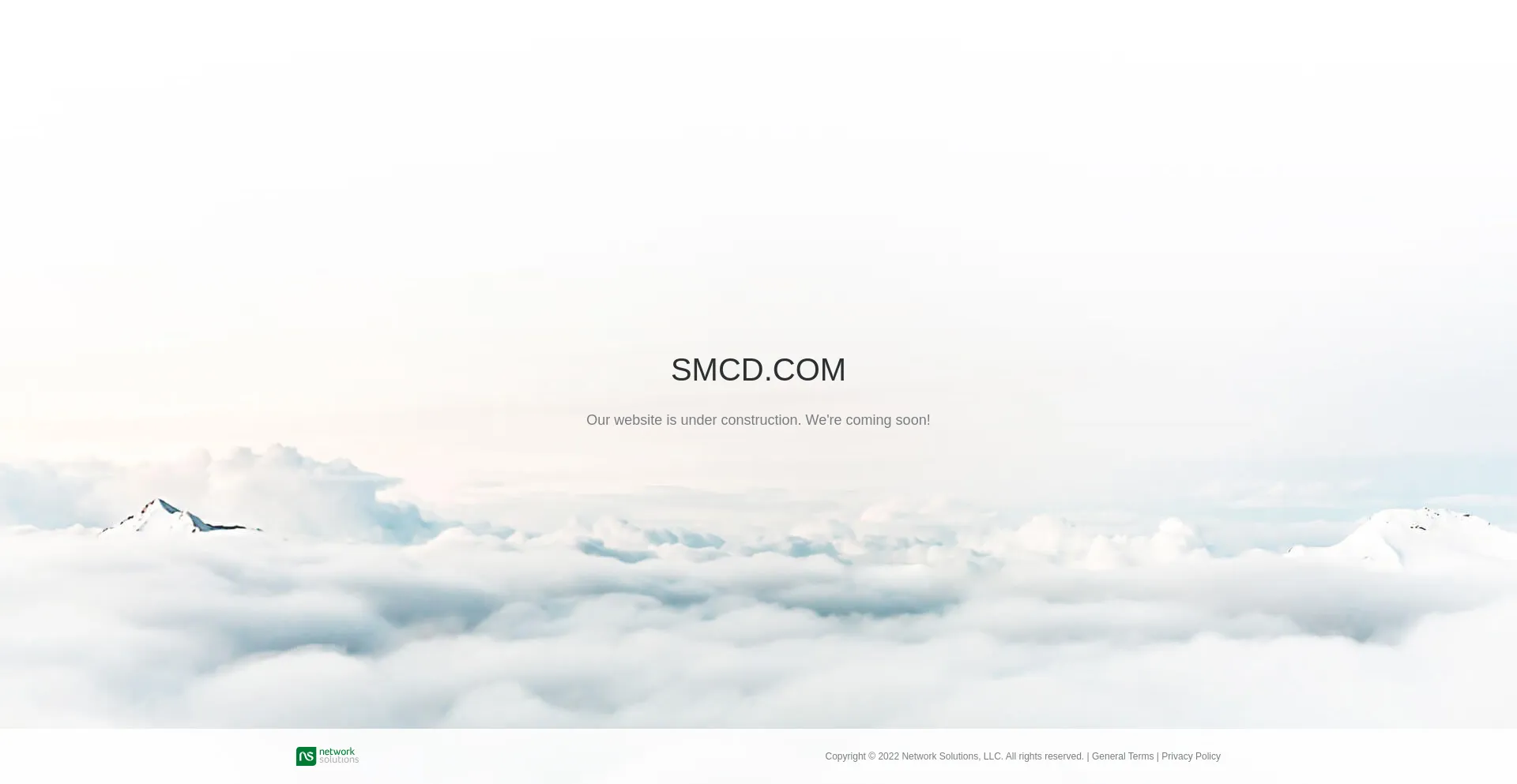 Screenshot of smcd.com homepage