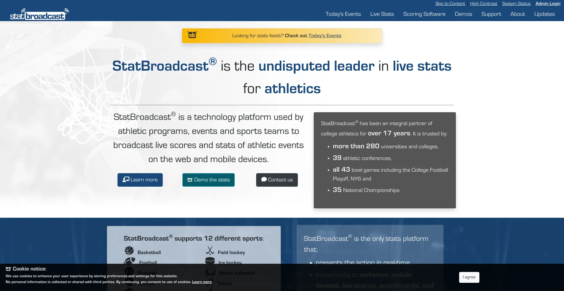 statbroadcast.com