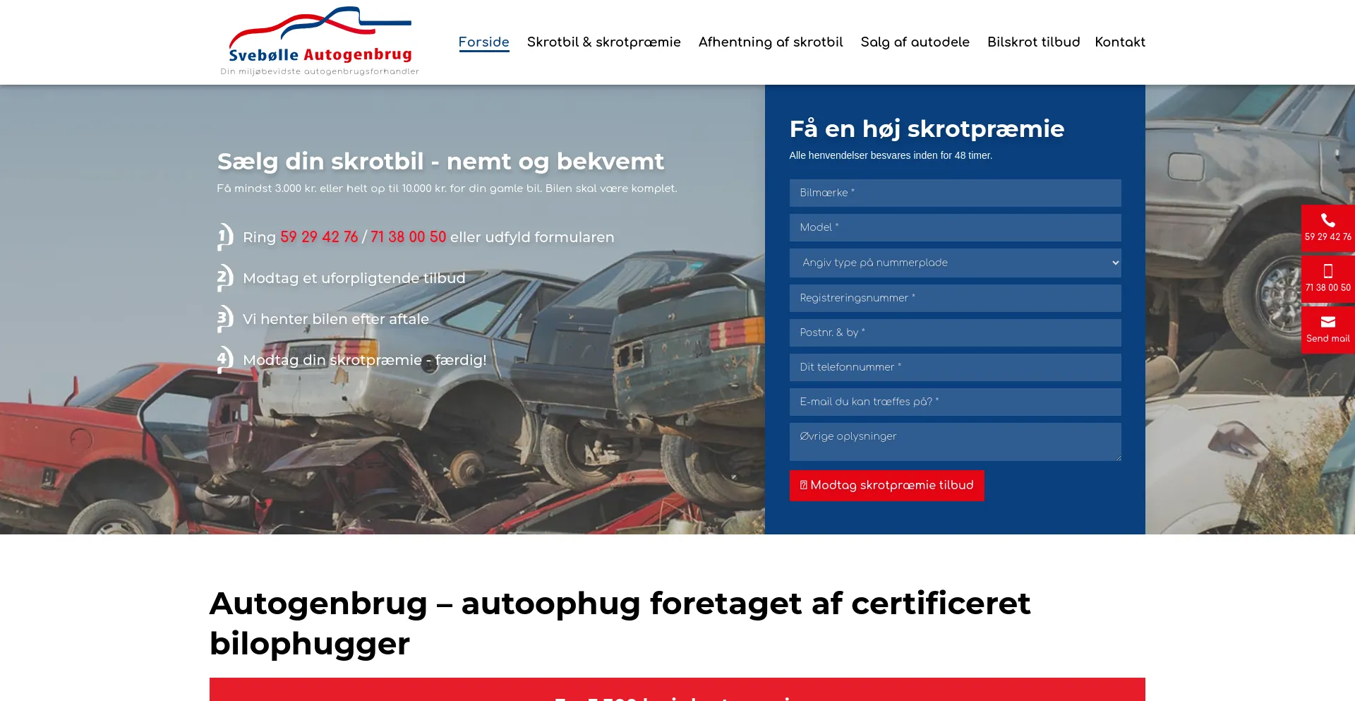 sveboelle-autogenbrug.com