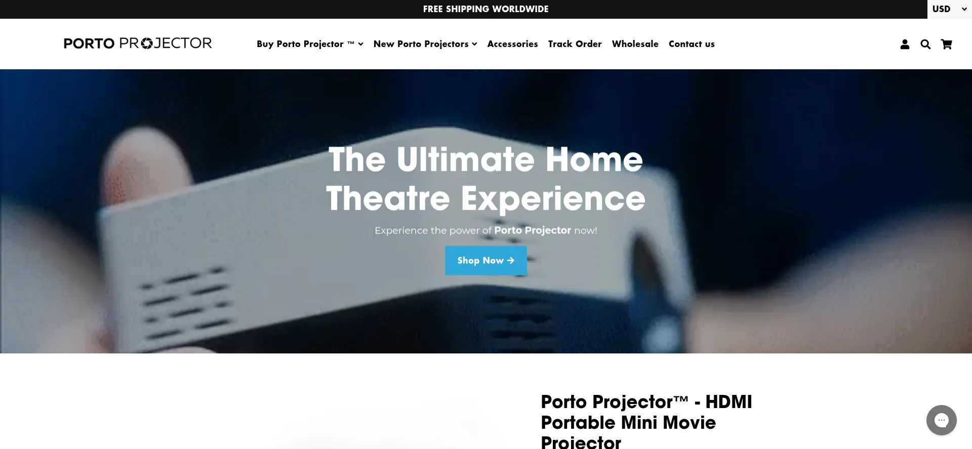 theportoprojector.com