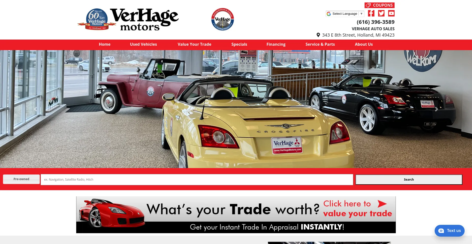 verhageautosales.com