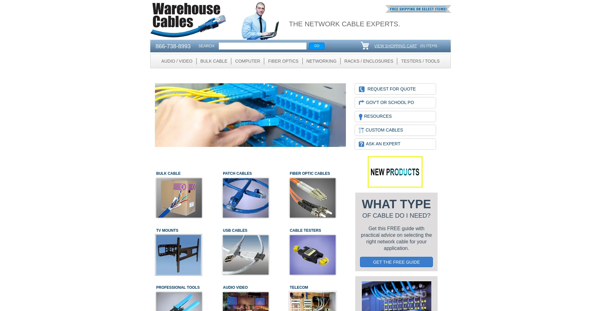 warehousecables.com