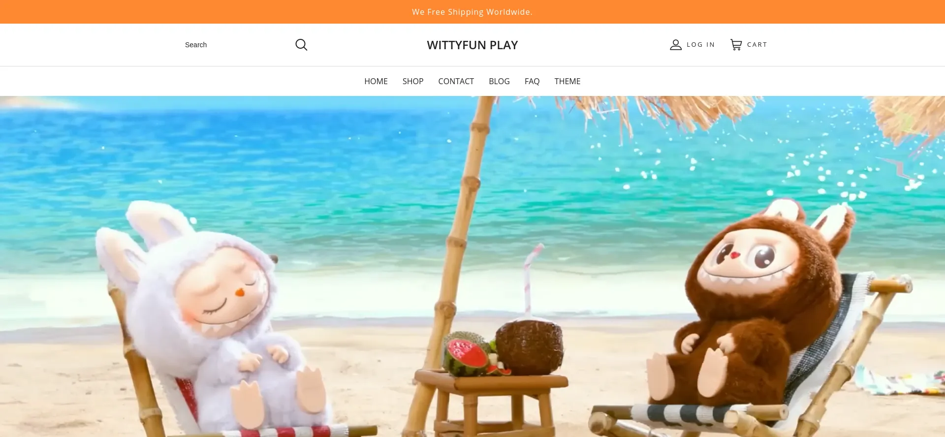 Screenshot of wittyfunplay.shop homepage